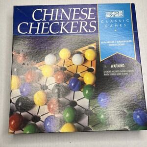 Vintage 1990s Chinese Checkers Golden Classic Games Board Game 44717